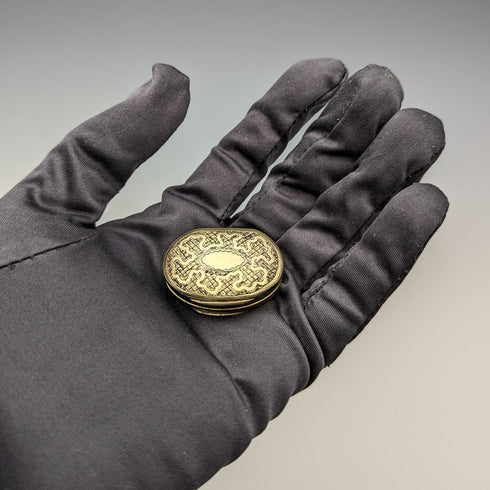 1819 年英國古董純銀油醋汁配海綿 John Shaw